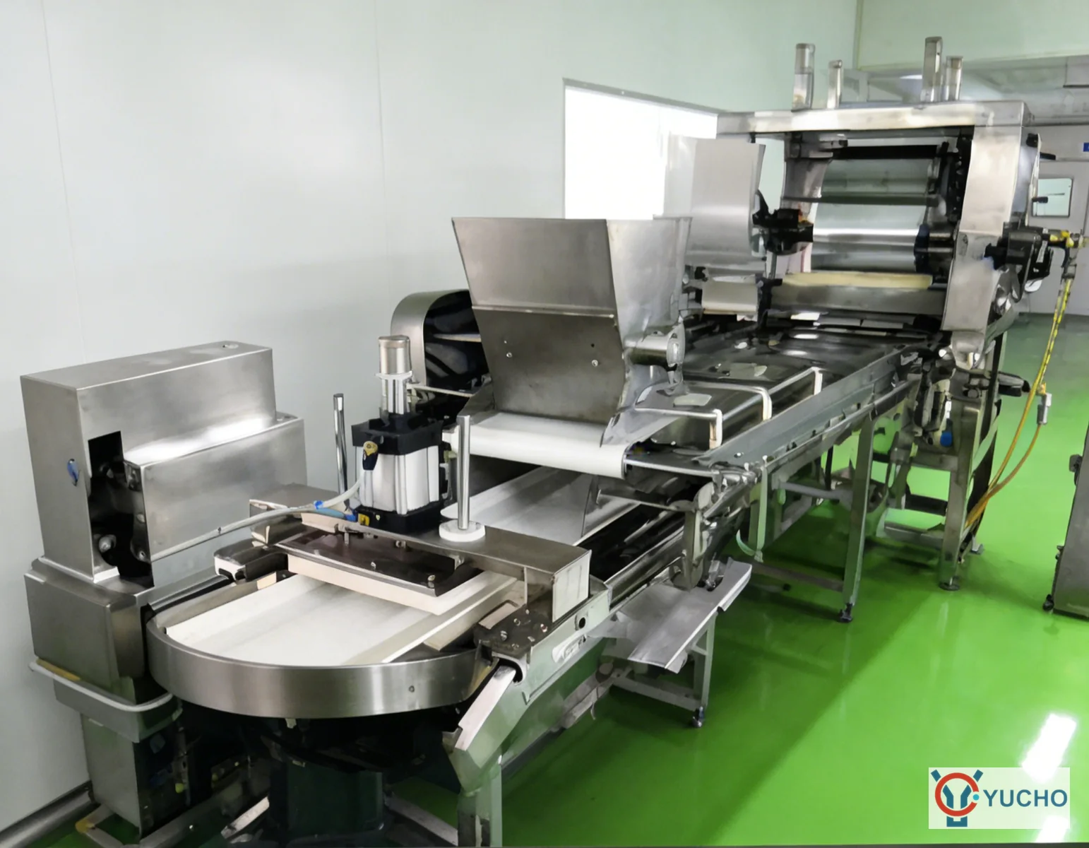 YUCHO automatic protein bar extrusion and forming machine line